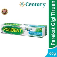 3d Polident Hold Flavor Free 60 Grams / Denture Adhesives / Teeth Glue