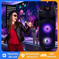 SUPERMAX   KTS-1091 KARAOKE Super Bass Portable Wireless Bluetooth Speaker KTS-1091 With FreeMic
