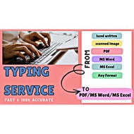 DATA ENTRY / TYPING SERVICE