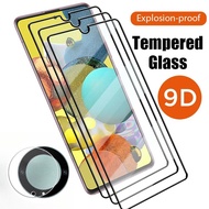 For OPPO A91 A92 A92S A93 A93S A94 A95 A96 A97 A98 Ace 2 4G 5G Black Edge Tempered Glass Safety Film