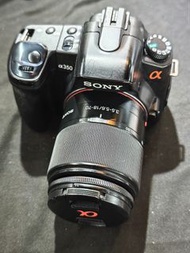sony a350 索尼 + 18-70 18mm 70mm 18 70 機 功能正常 1電一充  機mon 有老化問題 鏡不能自動對焦 只能手動 成像正常