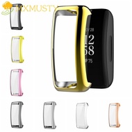 MXMUSTY Fitbit Inspire 3 Screen Protector, Watch Cover Case TPU Inspire 3 Watch Cover, Anti Scratch 
