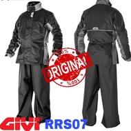 Rain Coat GIVI 100% Original RRS07 Rain Suit New Black Grey Design Baju Hujan Givi Original 100%