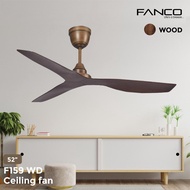 FANCO F159 DC Motor 12 Speeds Ceiling Fan 52 inch/kipas hiasan/syiling fan/ciling fan/kipas siling/Ga Hing/Gahing