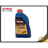 YAMAHA YAMALUBE 4T OIL10-50W RS500 SEMI SYNTHETIC ENGINE OIL 1.0 LITRE