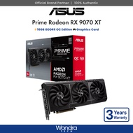 [FAST SHIP] Asus Prime Radeon RX 9070 XT | 16GB GDDR6 | OC Edition | Graphics Card (PRIME-RX9070XT-O