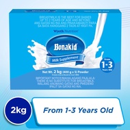 ∋▥♗BONAKID Powdered Milk Drink for 1-3 years old 2kg (400g x 5)