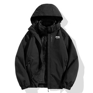 JEP SPIRIT Winter Kalis Air Kalis Air Unjaket Wanita 1 + 1ชุด Jaket Zip Pockets3 Daki 1 Lam Pelbagai