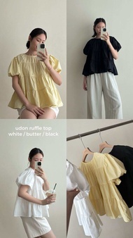 FADTHINGS : Udon ruffle top 3 colors 🍄⭐️