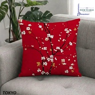 KATUN Premium Cotton Sofa Cushion Cover Tokyo Motif Size 40x40 45x45 50x50 - Chair Cushion Cover