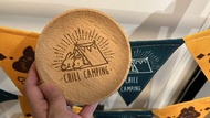 兔子刺蝟Chill Camping 點心小木碟