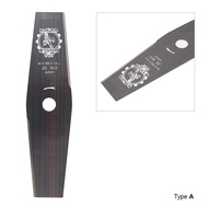 ใบมีดมะละกอเครื่องตัดหญ้าสะพายบ่ากว้าง90xหนา1.6mm.)สีดำตราคาราเต้ คาราเต้ : เหล็กกล้าสปริงดำ (SK-5) 