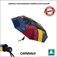 ROM ร่มกันแดด ร่มพับเก็บอัตโนมัติ แบรนด์คาร์นิวัล CARNIVAL BANDANA AUTOMATIC FOLDABLE   MULTICOLOR ข