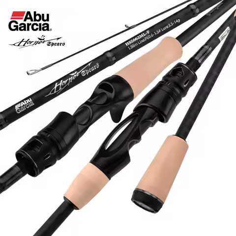 ABU Garcia Original Hornet Spears Spining/Casting 2 Sections Fishing Rod 1.98m-2.43m Fuji A-Guide Ri