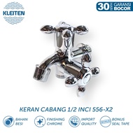 MESIN KLEITEN Branch Faucet 2 Branch Shower Faucet 2 Way Double Bathroom Faucet 2 Wall Tap Machine 2