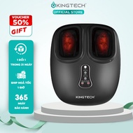 Máy Massage Chân KINGTECH G8 - Chức Năng Nhiệt Rung Day Ấn – Giảm Đau Gót Chân Gan Bàn Chân - Quà Tặ