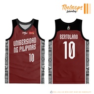 THL X UP Fighting Maroons 2023 University of the Philippines Full Sublimated Volleyball Jersey