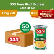 555 Tuna Bicol Express 155g (Case of 50pcs) - Healthy, High Protein, Vit A, No Preservatives