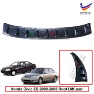 Honda Civic ES (7th Gen) Vortex Generator Shark Fin Roof Diffuser