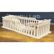 3D printed Parthenon Temple model, 3D printed ant model, Miniature landscape decoration model