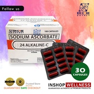 ▫▫24 Alkaline C -30 Capsule  (Sodium Ascorbate) (Vitamins C , Vitamins Capsule)
