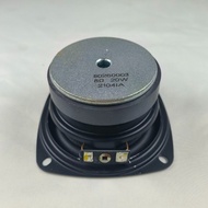 SOTAMIA 1Pcs 3.5 Inch Audio Speaker 8 Ohm 20W Braided Basin Mid-subwoofer Upgrade Woofer Loudspeaker