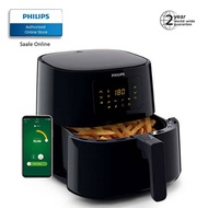 Philips New Model Essential XL 6.2 Litre Airfryer HD9280 black | Voice Control Enabled | Touch Scree