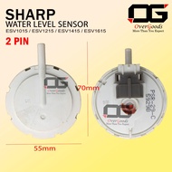 ESV1015 / ESV1215 / ESV1415 / ESV1615 SHARP Water Level Pressure Sensor Switch Washing Machine 2PIN