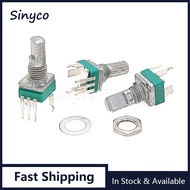 5PCS RK097NH RV097 Single 3Pins C10K C20K C50K C100K C500K C1M Sealed Potentiometer C103 C203 C503 C