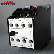 Delisi AC Contactor CJX1-22/22 380V220V110V36V with JRS2 Two Open Two Closed 22A