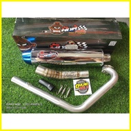 ❧ ◮ ♀ DAENG SAI4 OPEN PIPE WITH SILENCER RAIDER 150 CARB