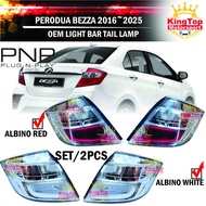 Perodua Bezza 2016 - 2025 Albino White/Albino Red Tail Lamp Tail Light