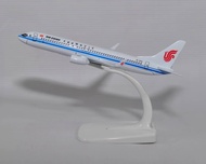 16cm static metal airplane model Boeing B737 B747 Airbus A350 Air China decorative gift
