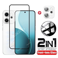 OPPO Reno14 Pro 5G 2in1 Tempered Glass Film For Oppo Reno 14 Pro 14Pro 5G Screen Protector Soft HD C
