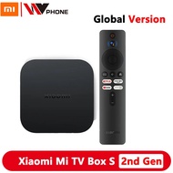 Global Version Mi TV Box S 2Nd Gen 4K Ultra HD BT5.2 2GB 8GB Dolby Vision HDR10+ Google Assistant Smart Mi Box S Player