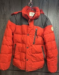 Aigle 紅色羽絨外套