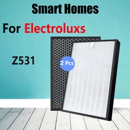 Air Purifier Filter Replacement For Electrolux Z531 Activated Carbon 405*390*10mm and HEPA filter 405*390*40mm
