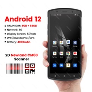 PDA Android 12 Handheld Terminal 2D Newland CM60 Scanner Data Collector Terminal Device for SiteGant