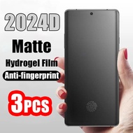 3PCS Matte Hydrogel Film For Realme Narzo 80x 80 Pro Lite 5G Anti-Glare Anti-Scratch Phone Screen Pr