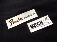 โลโก้หัวกีต้าร์ Fender Telecaster LTD Edition Beck