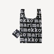 marimekko Marilogo 黑色環保袋 (6411254578797)【平行進口】