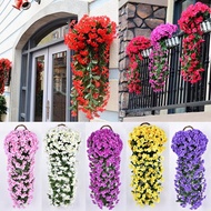 Violet Flowers Artificial Flowers Wedding Decoration Fake Flowers Party Decoration Christmas Wreath
