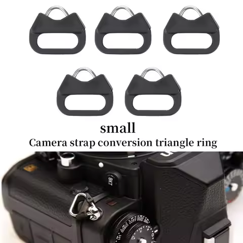 Camera Strap Adapter Ring Triangle Metal Ring Fuji XT30 T20 XT4 X100V Sony A7R3 A7R4 A6100 A6600 Can