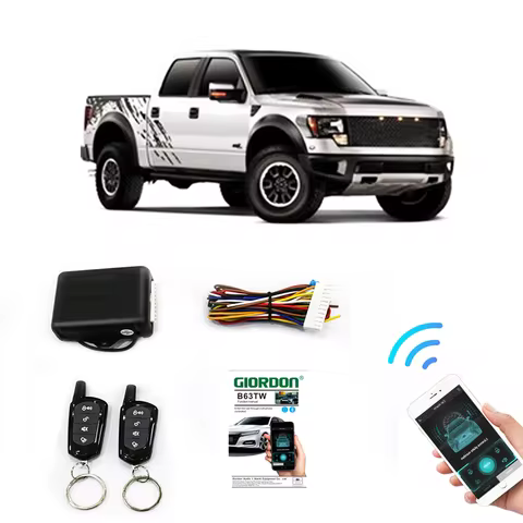 UniversalControle do sensor do telefone esperto para o carro, KeylessAPP,Sistema de alarme de carro 