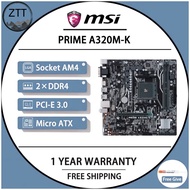 เมนบอร์ด A320 A320M-K นายก PCI-E 3.0ม. 2 USB3.1 DDR4 32GB เมนบอร์ด3200OC AMD 1/รุ่น2TH Micro ATX