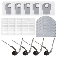 Roborock ถุงเก็บฝุ่นและถุงกรองฝุ่นM5 Q7 + ผ้าถูพื้นสำหรับใช้ในบ้าน