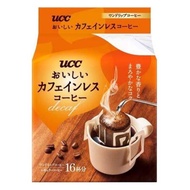 【Direct from Japan】UCC Oishii Decaffeinated Coffee One Drip Coffee 16 cups