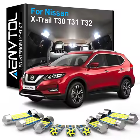 Car Accessories Interior LED Light Kit Canbus For Nissan XTrail X Trail T32 T31 T30 2002-2023 Map Do