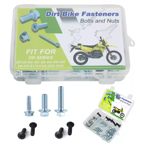 For SUZUKI DR125 DR200SE DR250 DR350/ 600/650/800 DR-Z70 DR-Z110 /125 Complete Body Plastic Frame Fe