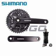 Shimano FC-MT101 3×9 Speed MTB Bike Bicycle Crankset Square Taper 40-30-22T 170mm